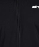 ADIDAS Striped Men BLACK Track Suit (Jacket & Track Pant)